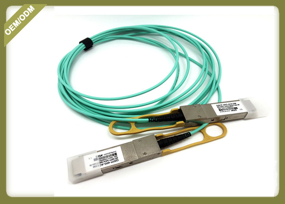 China cables ópticos activos compatibles de la red 40G AOC QSFP+ AOC Om3 del módulo de la fibra de 3.3V SFP proveedor