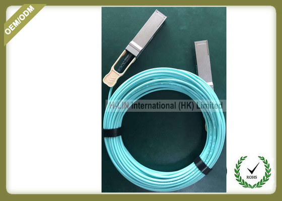 China cables ópticos activos compatibles de la red 40G AOC QSFP+ AOC Om3 del módulo de la fibra de 3.3V SFP proveedor