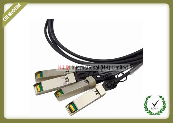China Cordón de remiendo de alta velocidad del cobre directo pasivo 10G DAC Cable SFP de la fijación los 5M Compatible con Huawei proveedor