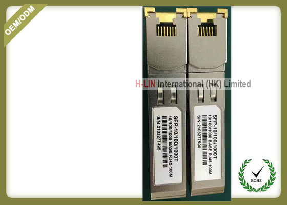 China Módulo compatible al por mayor del transmisor-receptor del cobre el 100m de 1000BASE-T SFP proveedor